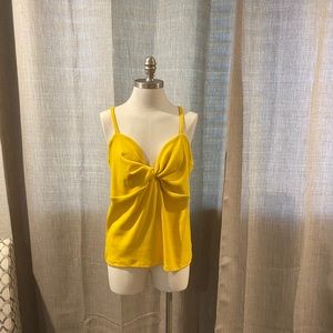🛍️🛍️🛍️ Forever 21 Knit Top/Cami/SP,Yellow,2x and 3X,NWT